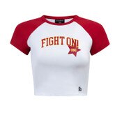 USC Trojans Women's Hype & Vice Cardinal Fight On! Star Homerun T-Shirt